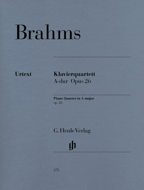 Front Cover Image Klavierquartett A-dur op. 26