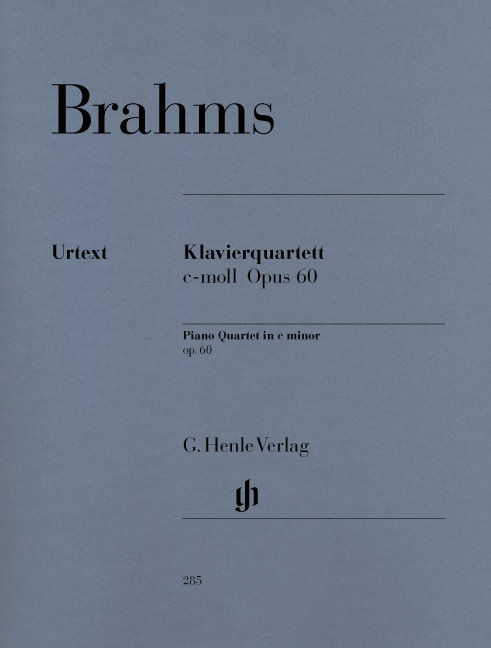 Front Cover Image Klavierquartett c-moll op. 60