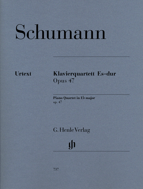Front Cover Image Klavierquartett Es-dur op. 47