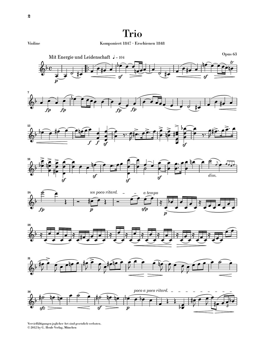 Other Cover Image Werke für Klaviertrio