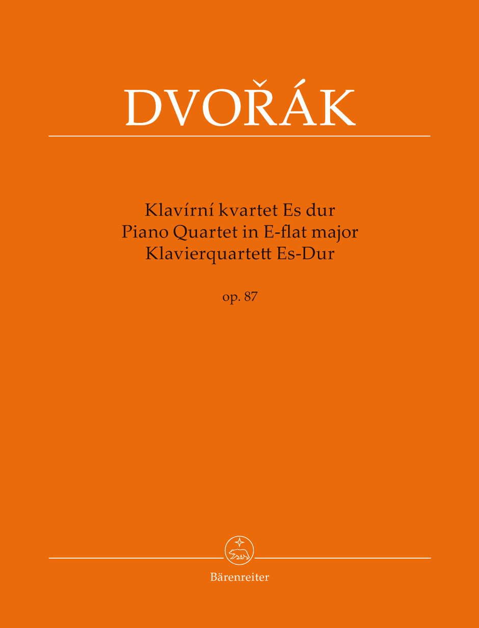 Front Cover Image Klavierquartett Es-Dur op. 87