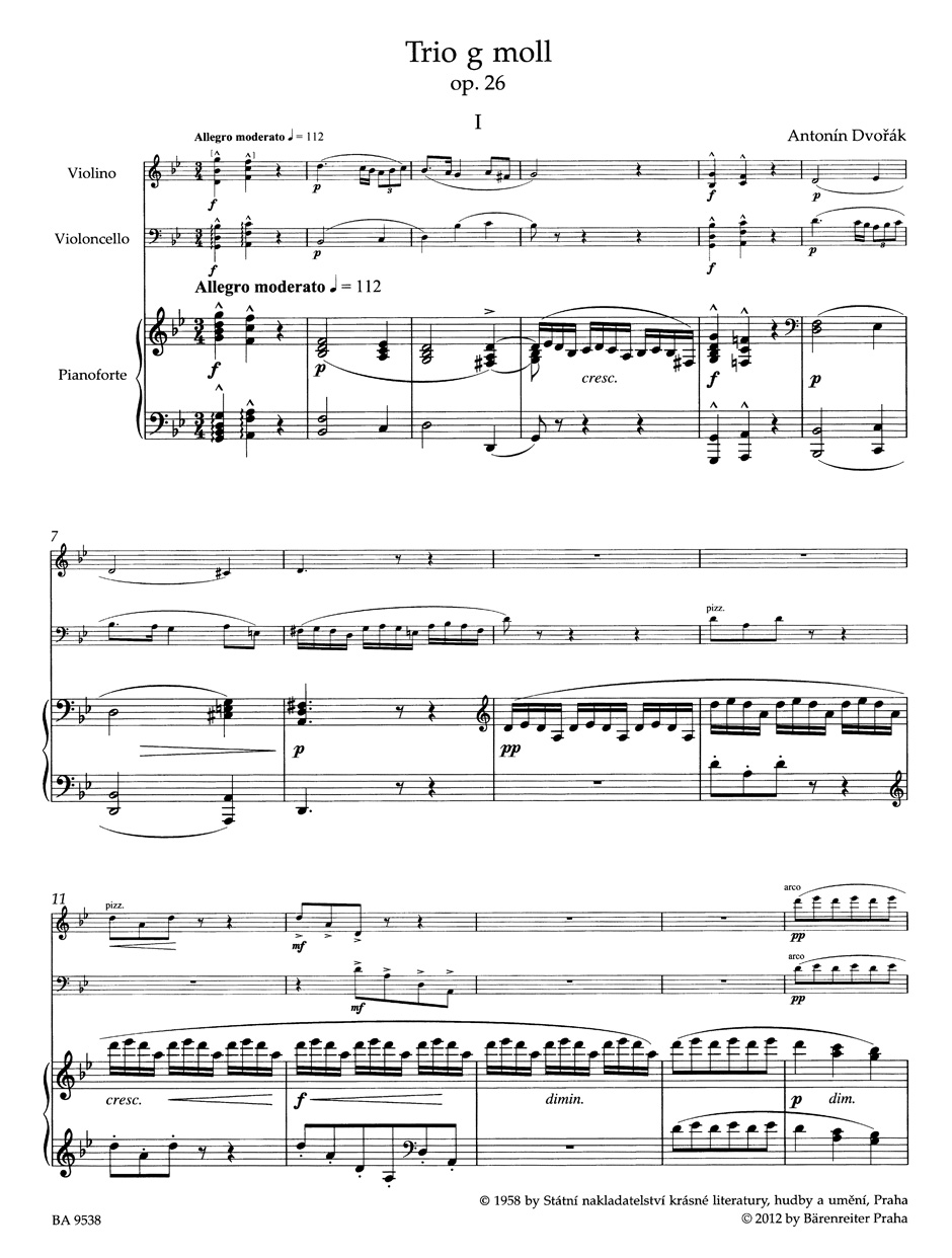 Other Cover Image Klaviertrio g-Moll op. 26