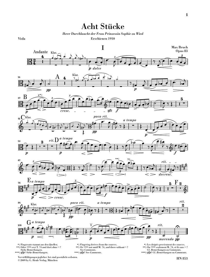 Other Cover Image Acht Stücke op. 83