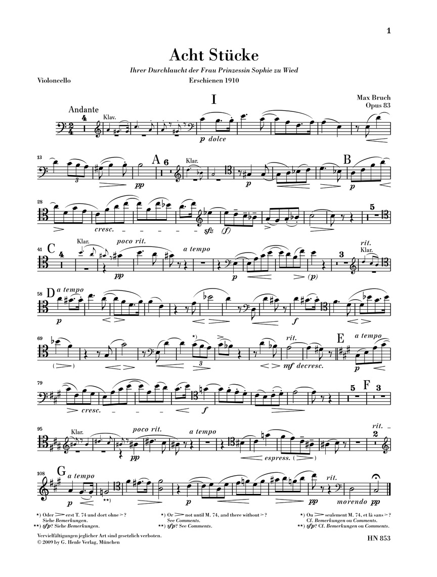 Other Cover Image Acht Stücke op. 83