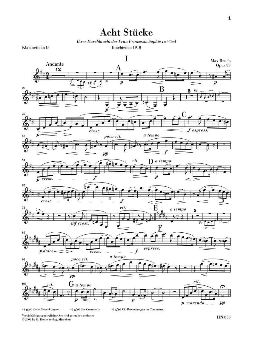 Other Cover Image Acht Stücke op. 83