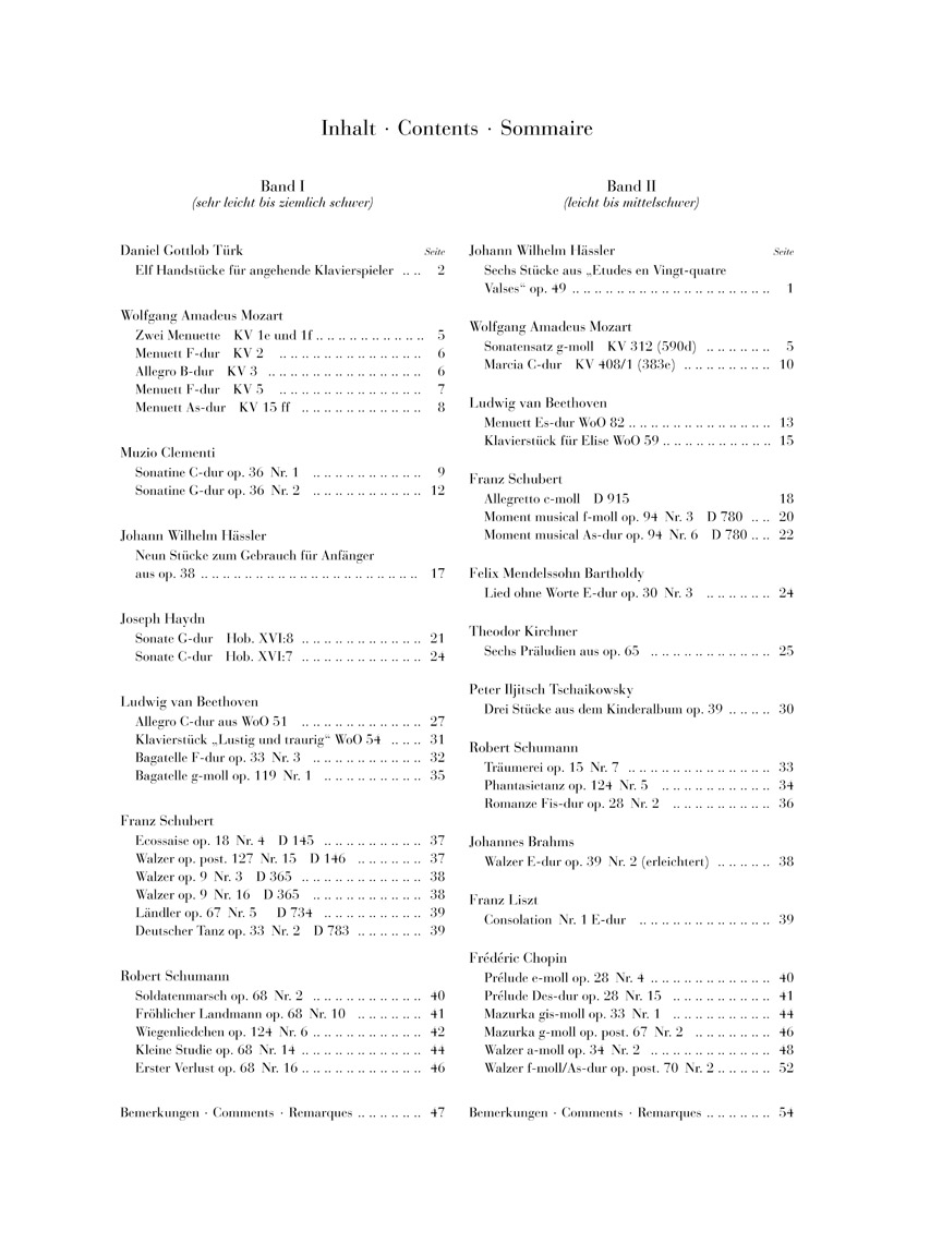 Other Cover Image Leichte Klavierstücke des klassischen und romantischen Zeitalters Band 1