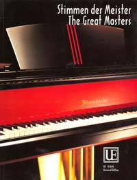 Front Cover Image Stimmen der Meister für Klavier