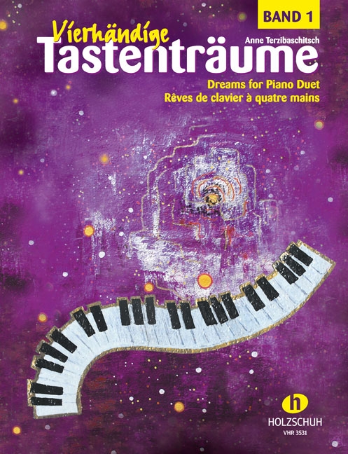 Front Cover Image Vierhändige Tastenträume Band 1