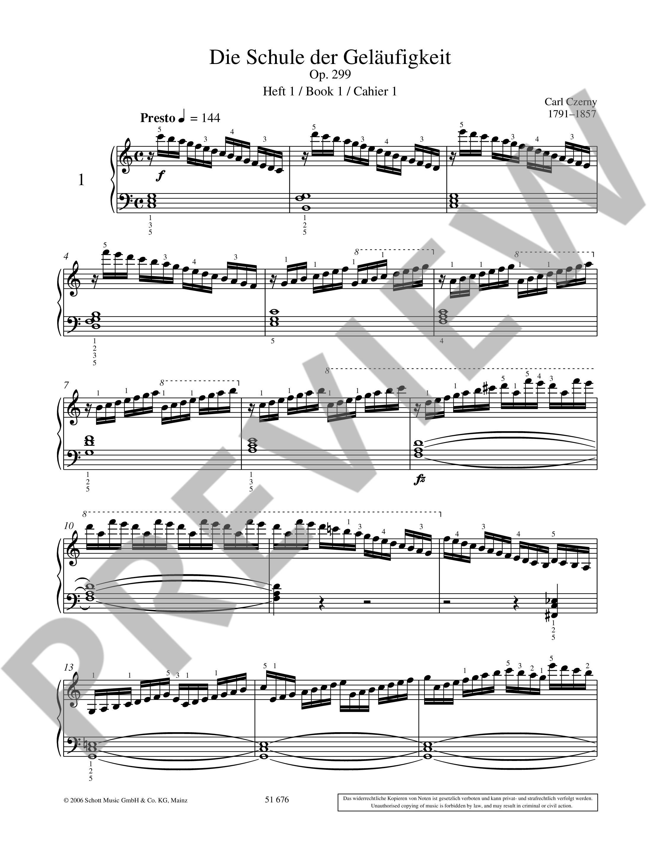 Other Cover Image Schule der Geläufigkeit op. 299