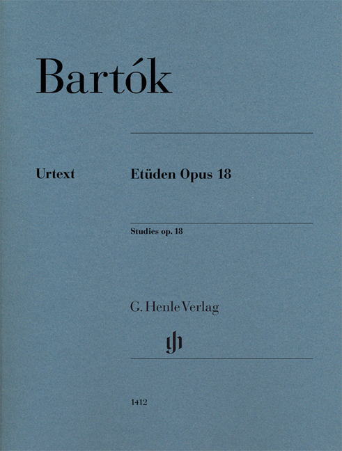 Front Cover Image Etüden op. 18