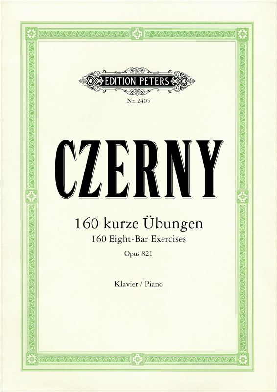 Front Cover Image 160 kurze Übungen für Klavier op. 821