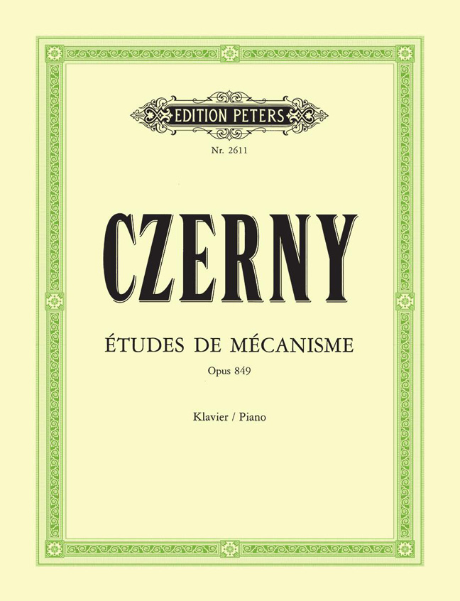 Other Cover Image Études de Mécanisme op. 849