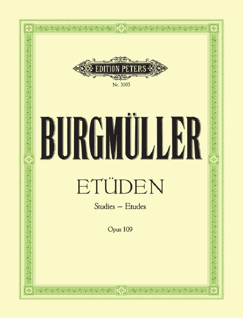 Front Cover Image 18 Etüden für Klavier op. 109