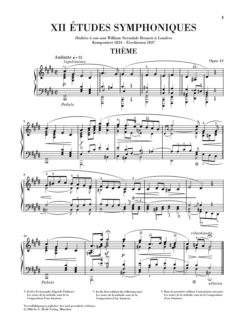 Other Cover Image Sinfonische Etüden Opus 13