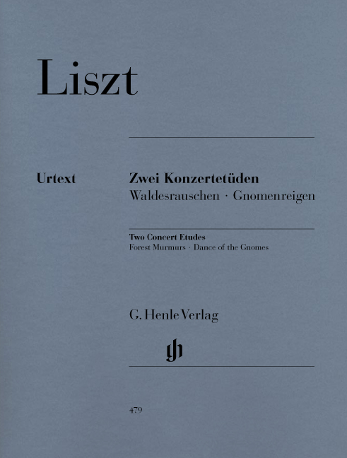Front Cover Image Zwei Konzertetüden "Waldesrauschen, Gnomenreigen"
