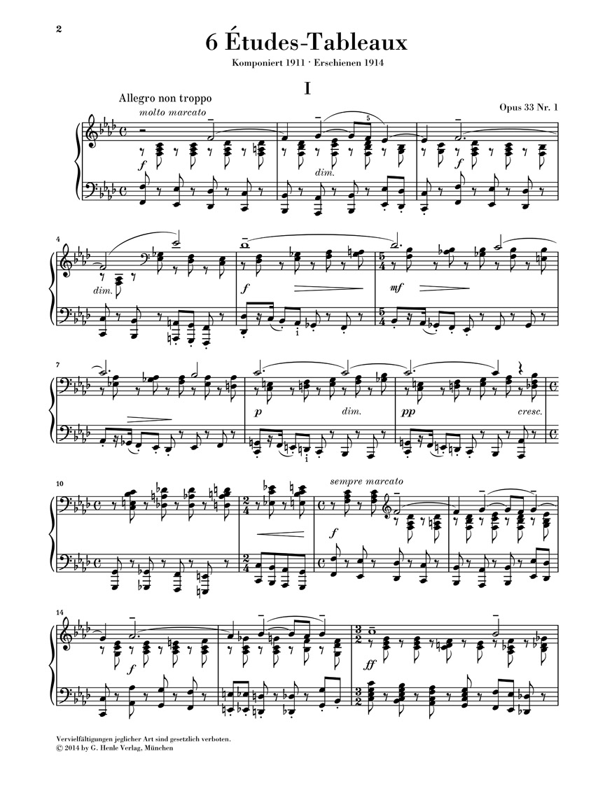 Other Cover Image Études-Tableaux für Klavier