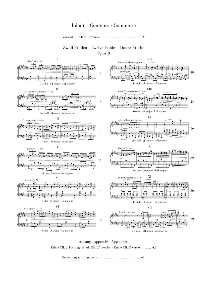 Other Cover Image Zwölf Etüden op. 8