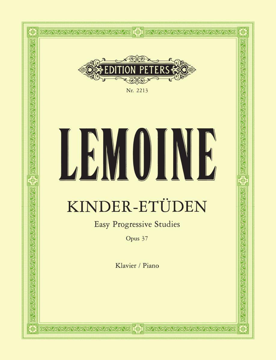 Other Cover Image Kinder-Etüden op. 37