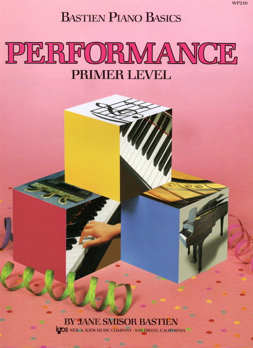 Front Cover Image Bastien Piano Basics Performance Grundstufe