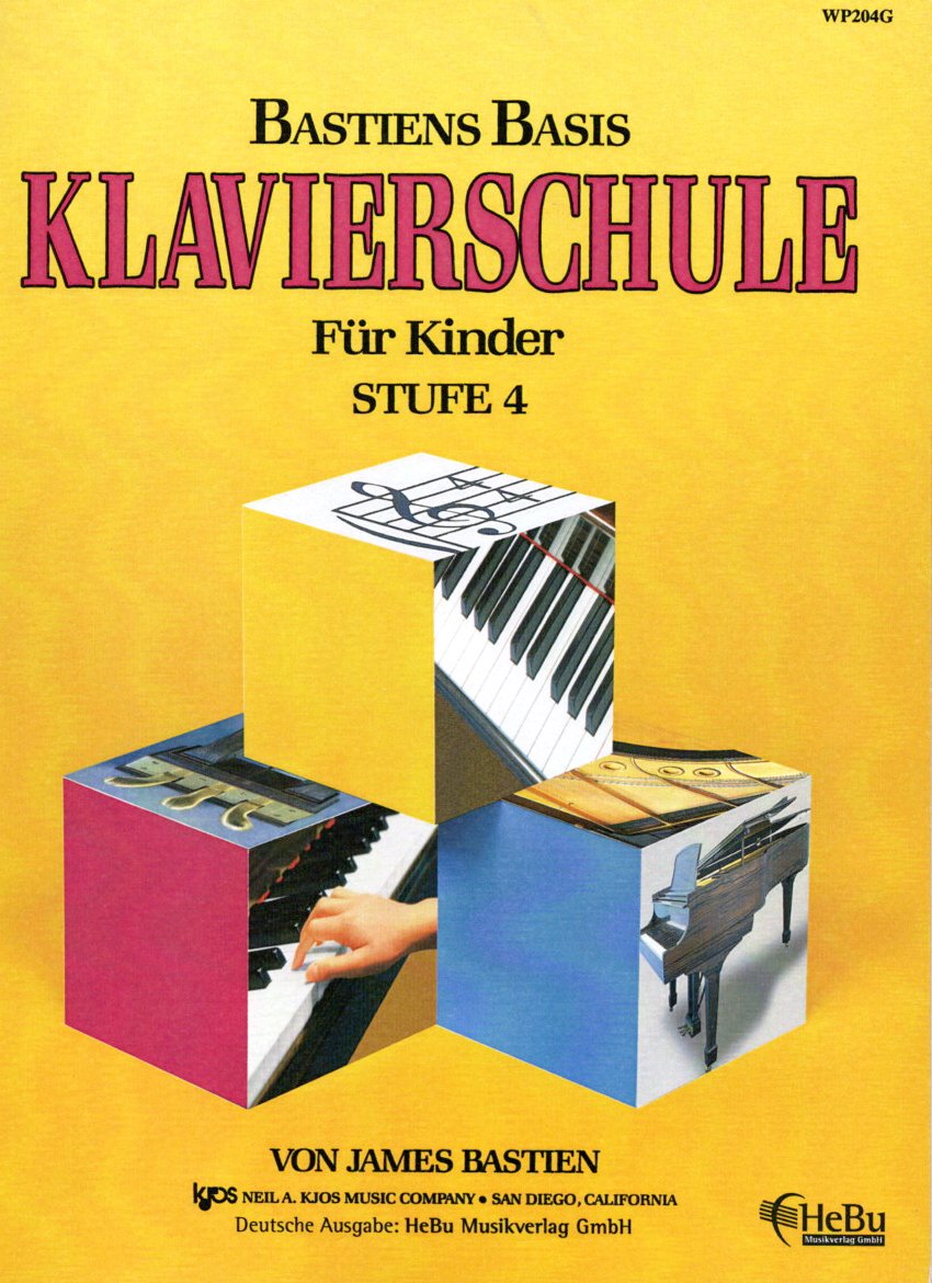 Front Cover Image Bastiens Basis Klavierschule für Kinder Stufe 4
