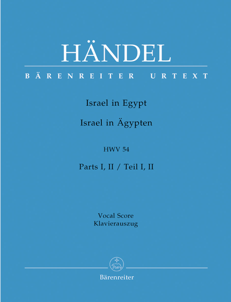 Front Cover Image Israel in Egypt - Israel in Ägypten HWV 54