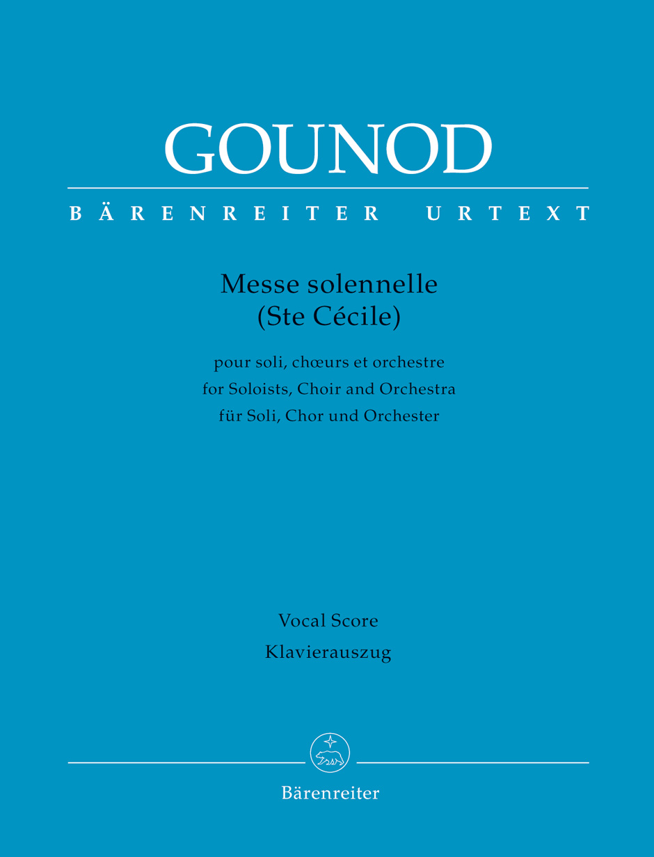 Front Cover Image Messe solennelle (Ste Cécile) für Soli, Chor und Orchester