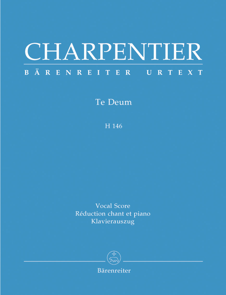Front Cover Image Te Deum D-Dur H 146