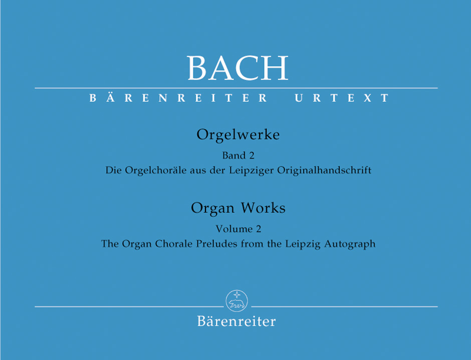 Front Cover Image Die Orgelchoräle aus der Leipziger Originalhandschrift