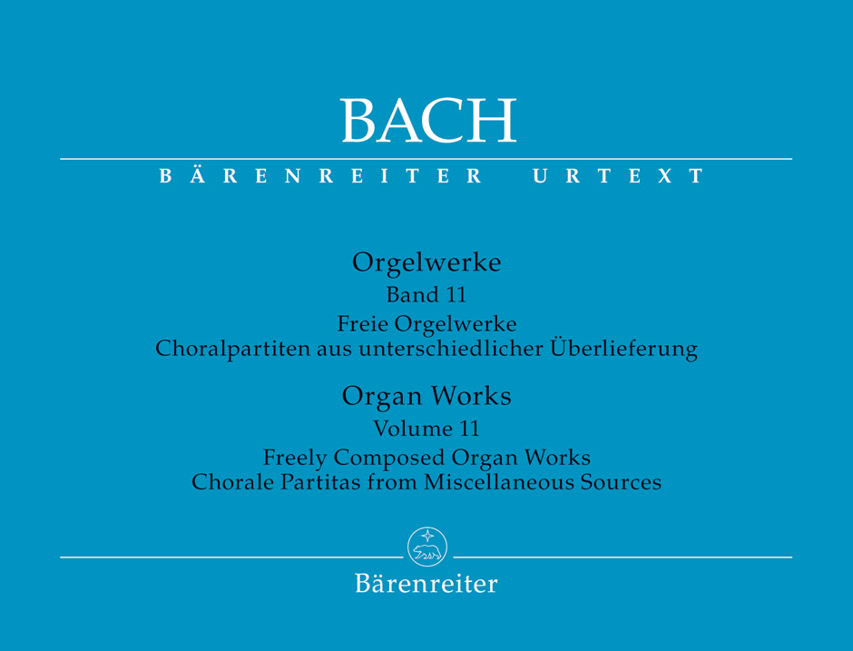 Front Cover Image Freie Orgelwerke. Choralpartiten aus unterschiedlicher Überlieferung