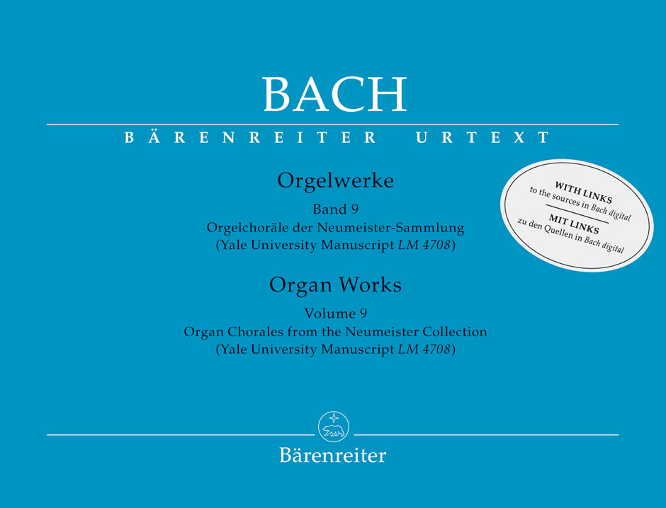 Front Cover Image Orgelchoräle der Neumeister-Sammlung