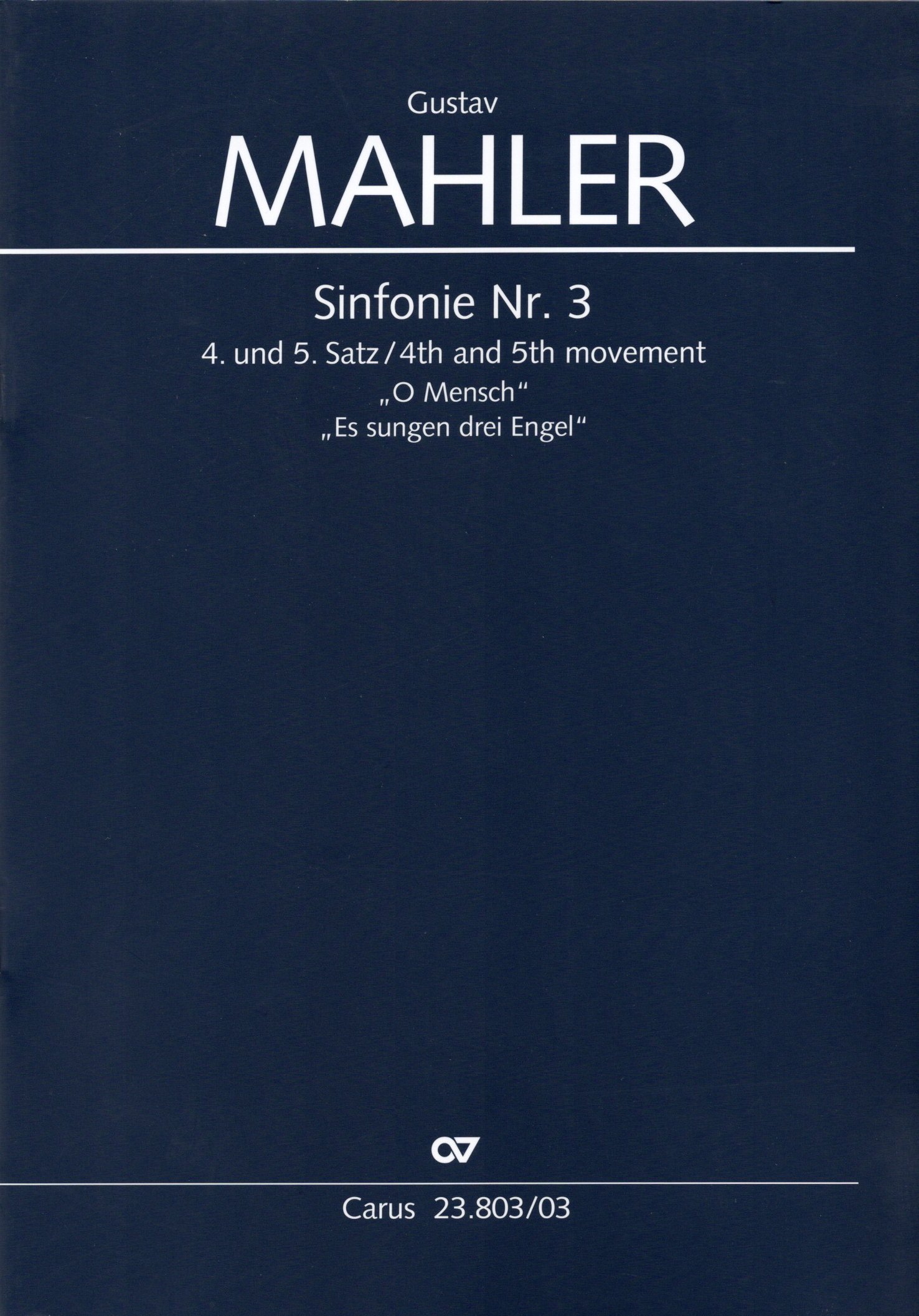 Front Cover Image Sinfonie Nr. 3