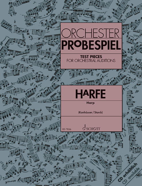 Front Cover Image Orchester-Probespiel Harfe