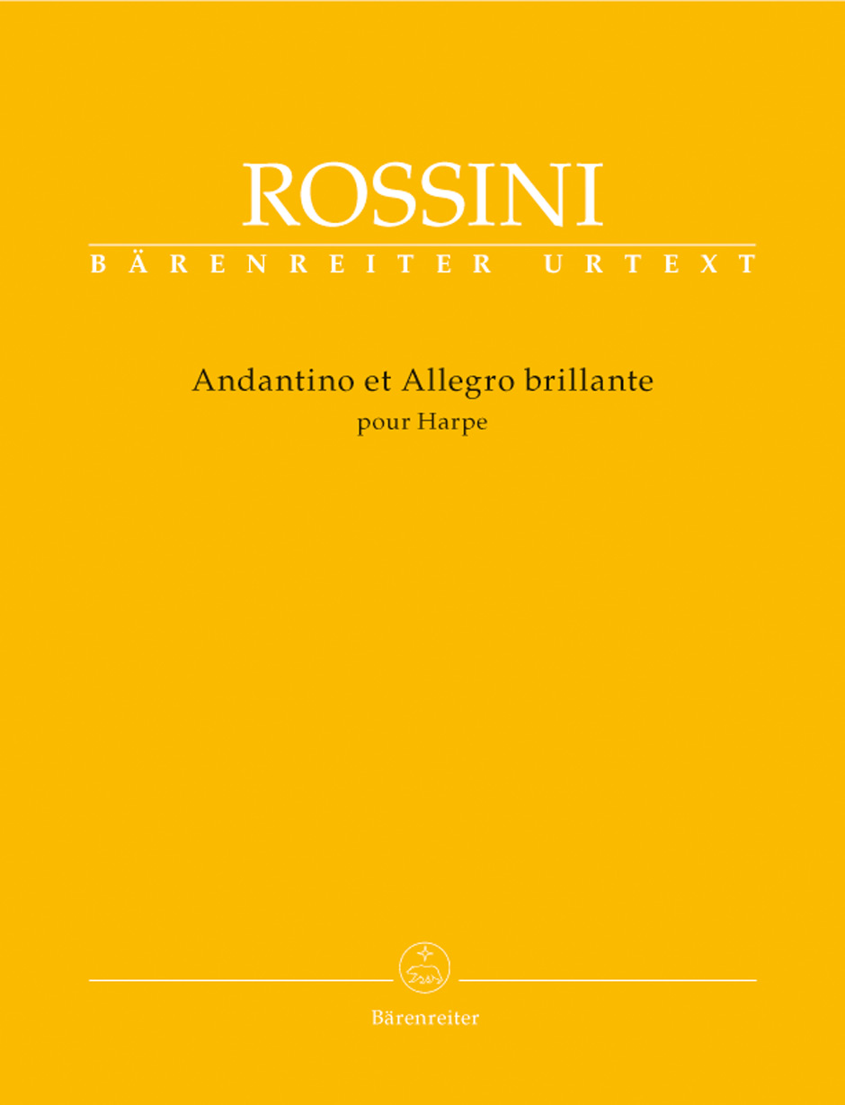 Front Cover Image Andantino et Allegro brillante pour Harpe