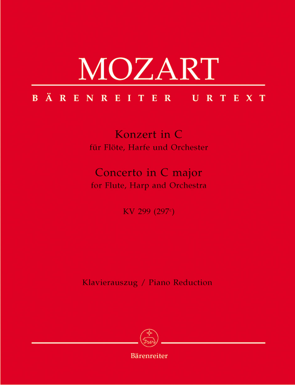 Front Cover Image Konzert für Flöte, Harfe und Orchester C-Dur KV 299 (297c)