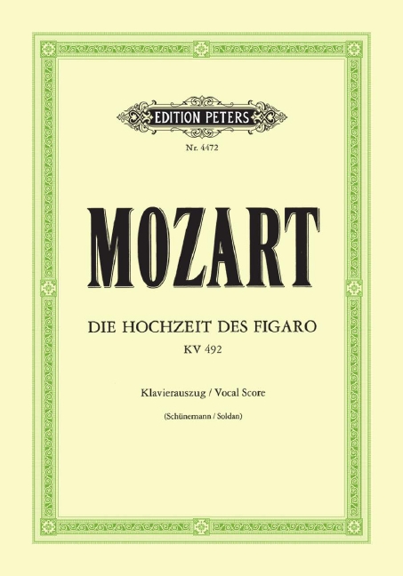 Other Cover Image Die Hochzeit des Figaro (Le nozze di Figaro) KV 492
