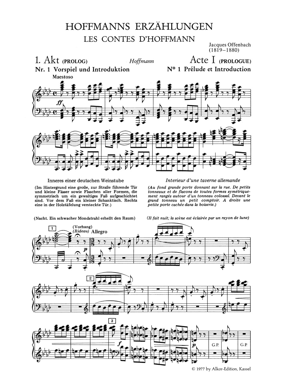 Other Cover Image Les Contes d'Hoffmann (Hoffmanns Erzählungen)