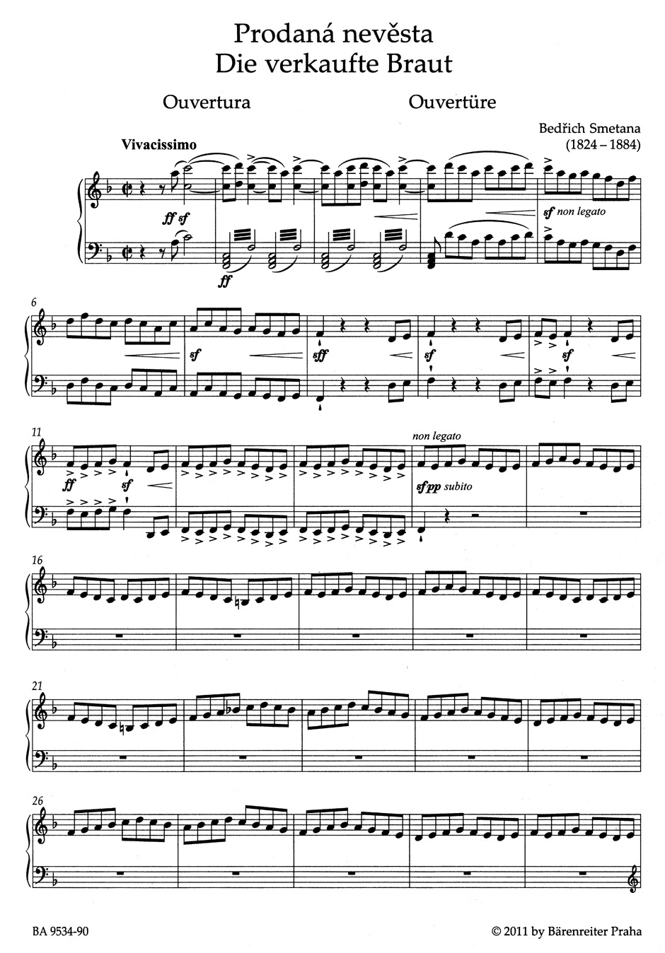 Other Cover Image Prodaná nevesta (Die verkaufte Braut)