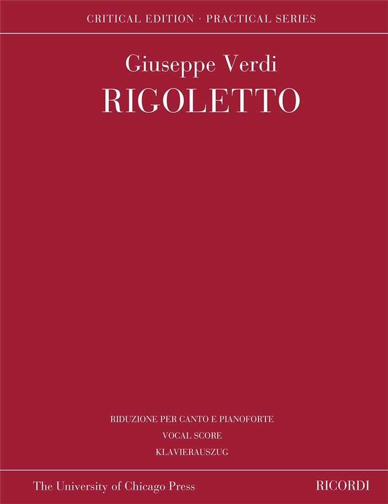 Front Cover Image Rigoletto