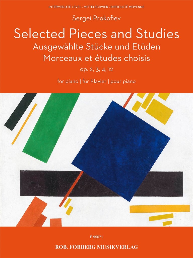 Front Cover Image Ausgewählte Stücke und Etüden opp. 2, 3, 4, 12