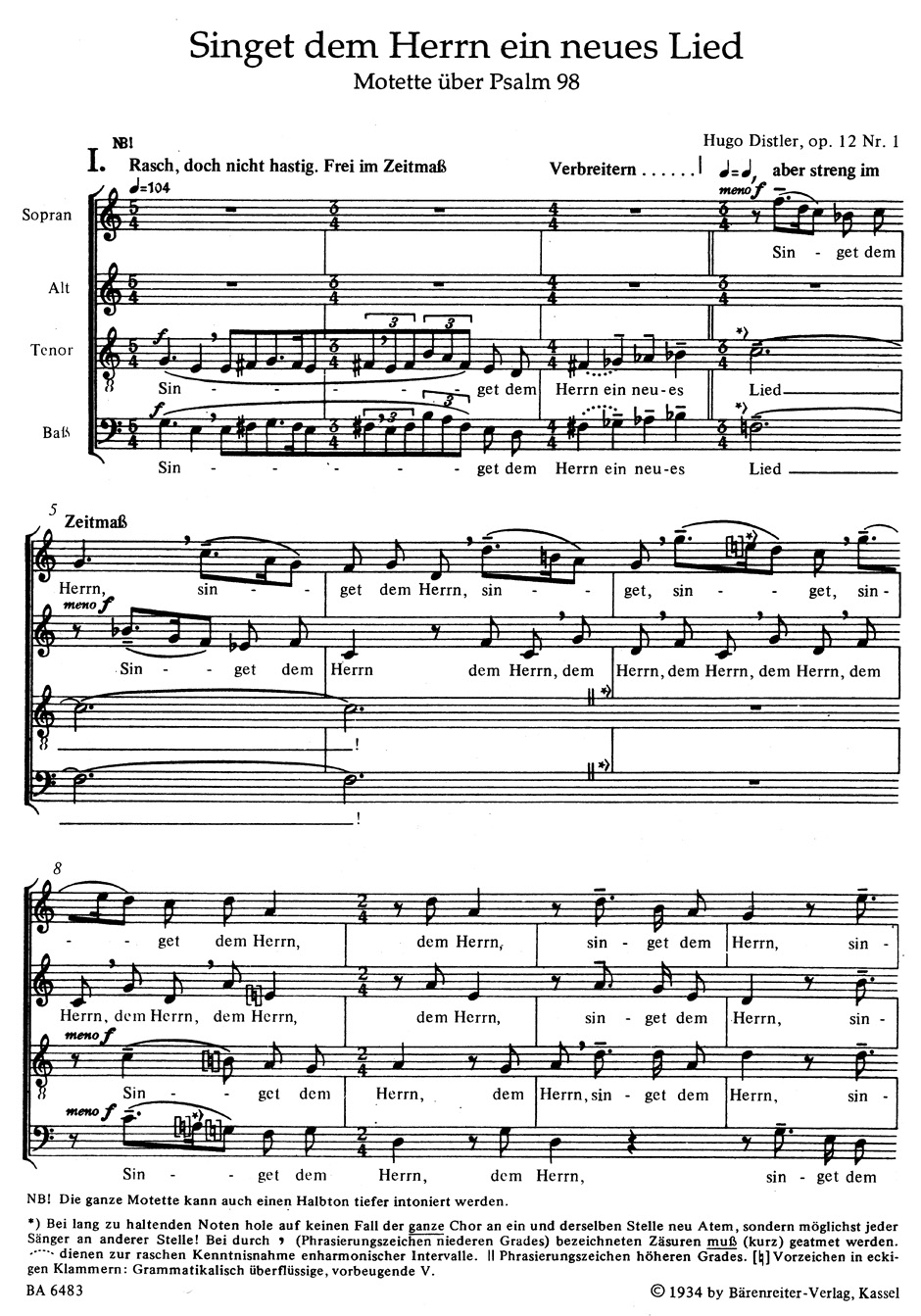 Other Cover Image Geistliche Chormusik op. 12 (1934?1942)