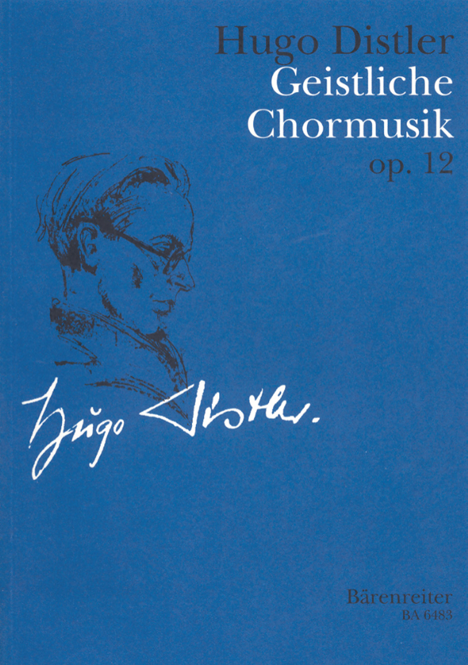Front Cover Image Geistliche Chormusik op. 12 (1934?1942)