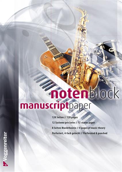 Front Cover Image Notenblock