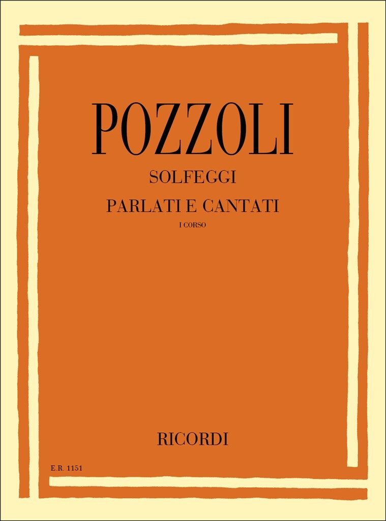 Front Cover Image Solfeggi Parlati e Cantati 1. Corso