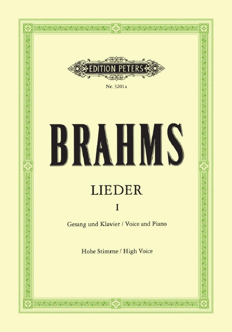 Front Cover Image Lieder - Band 1