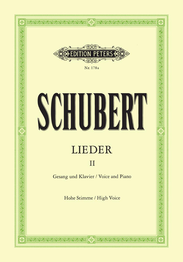 Front Cover Image Lieder, Band 2