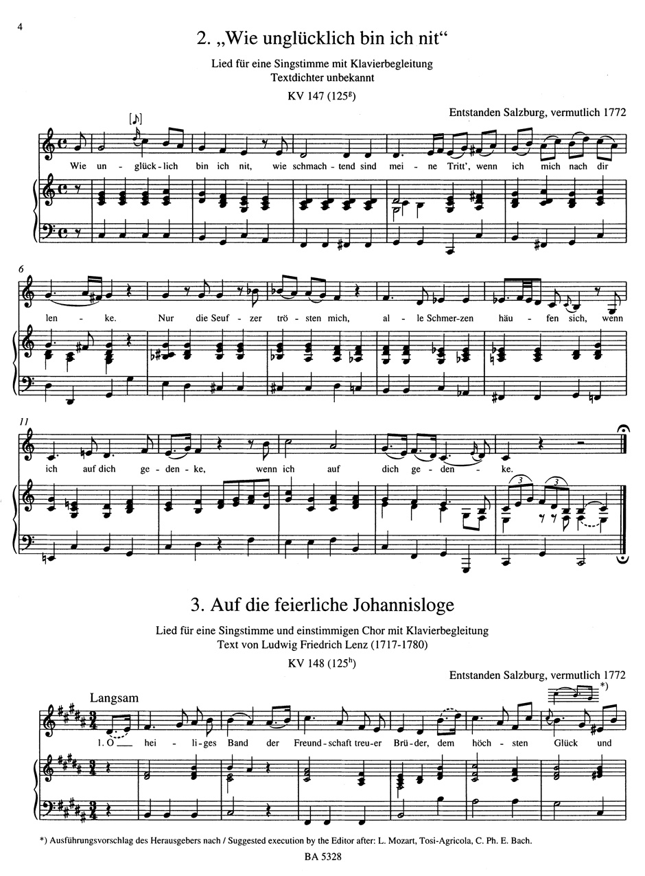 Other Cover Image Sämtliche Lieder für mittlere Stimme