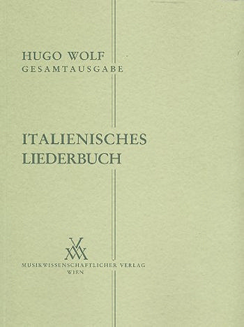 Front Cover Image Italienisches Liederbuch