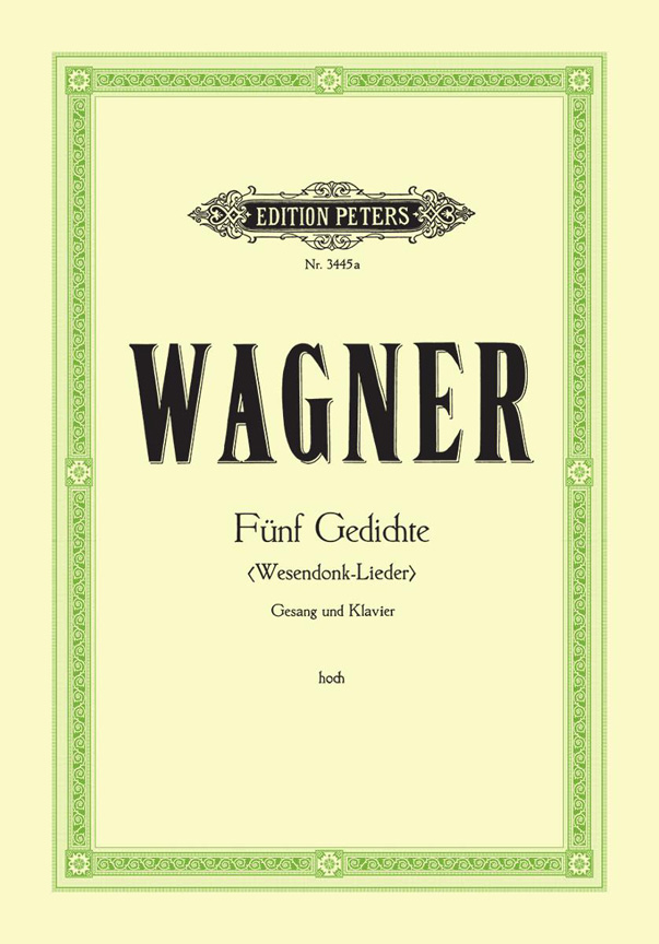 Front Cover Image 5 Gedichte für Frauenstimme und Klavier (Wesendonk-Lieder)