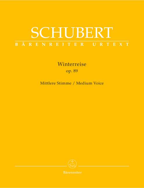 Other Cover Image Winterreise op. 89 D 911