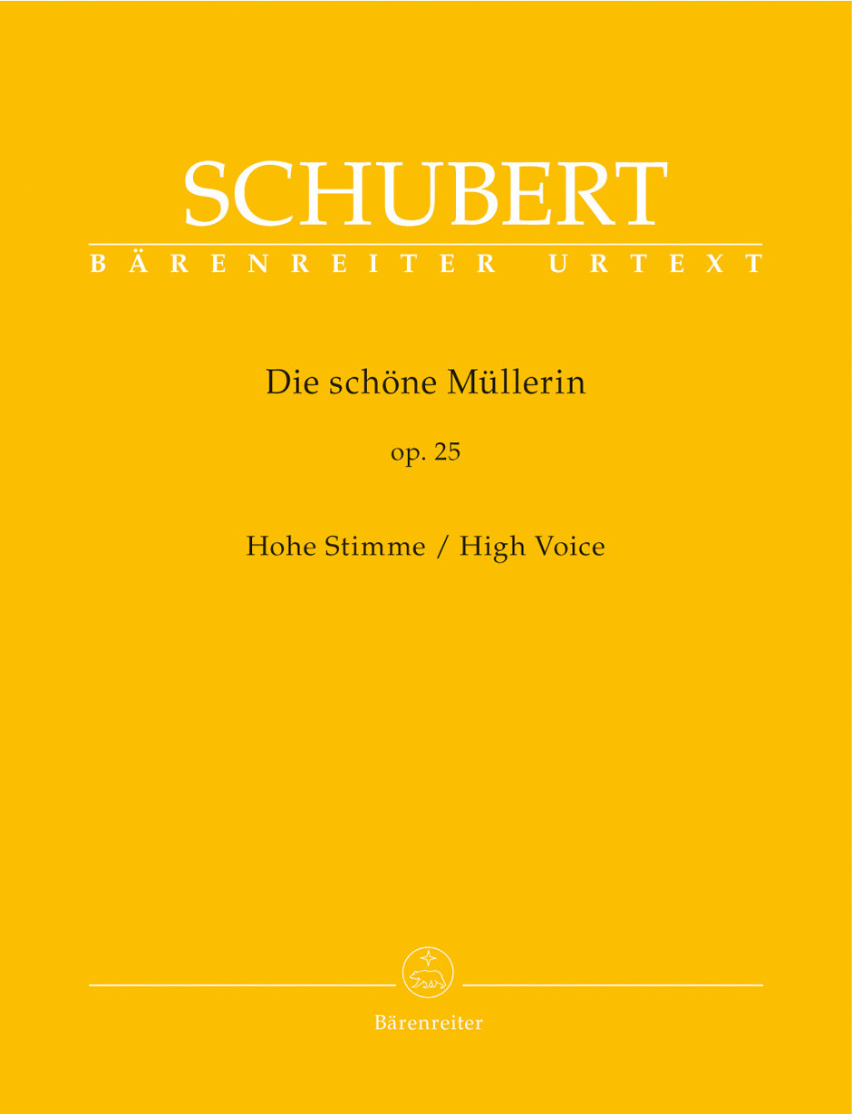 Front Cover Image Die schöne Müllerin op. 25 D 795